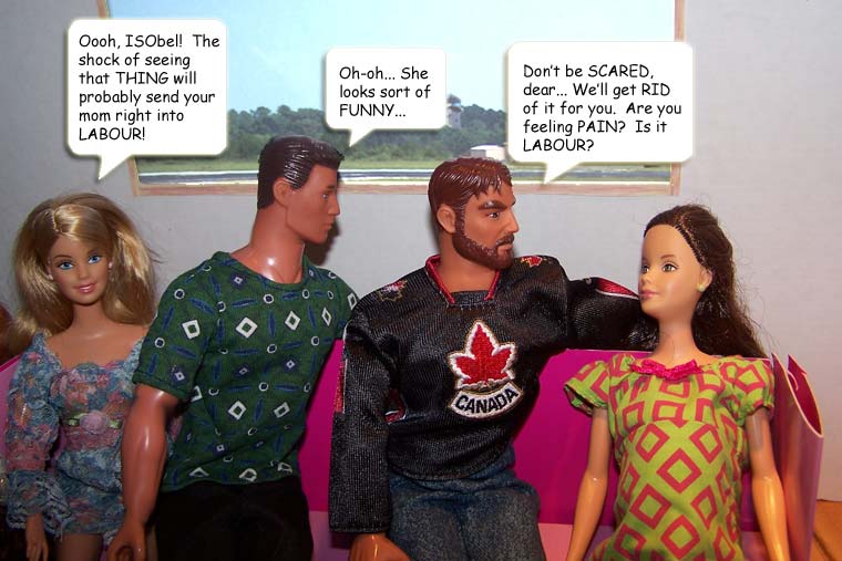 Oh, the SHOCK to poor, pregnant NANCY!