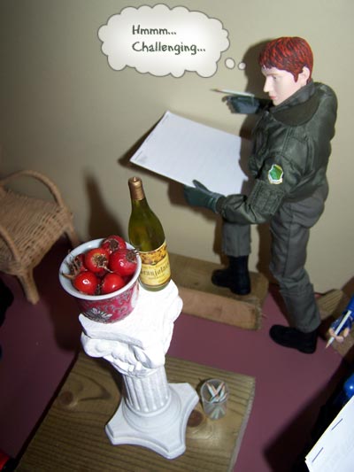 Everyone is soon at work...