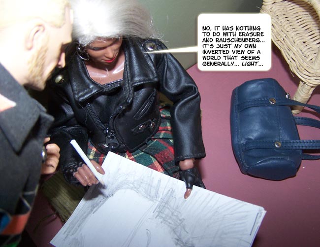 Ah.  It's Iris Peel, a.k.a. Anguish...