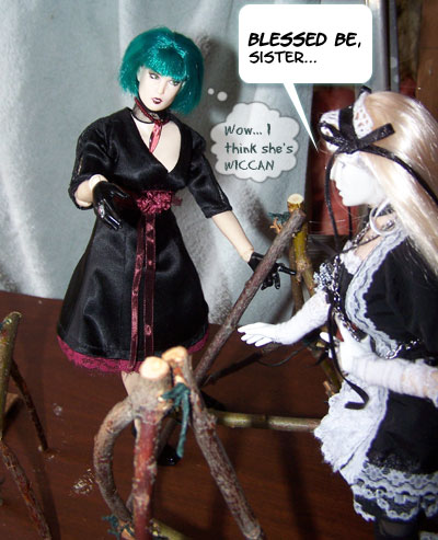 It really WAS an eclectic collection of PEOPLE...