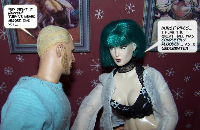 He wonders why there was NO 2008 Knottwood Annual Christmas Party!