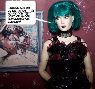 Practical Anguish protests. She knows their financial limitations...