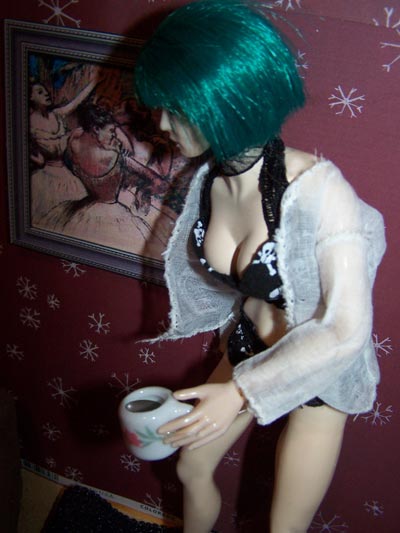 For the first time, Anguish really SEES what he's been working on...