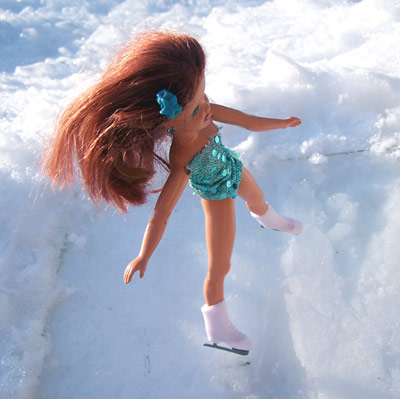 (What IS she doing?)