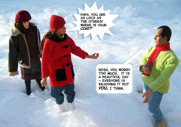 Rosalinda worries about her father...