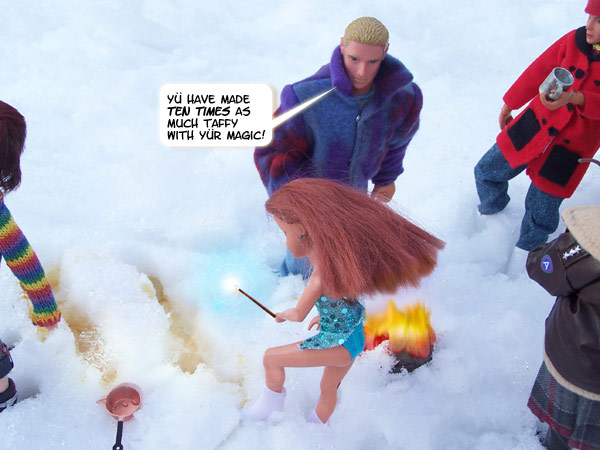 Isobel does an Expando spell...