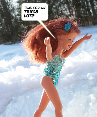 Good heavens - a Triple LUTZ?