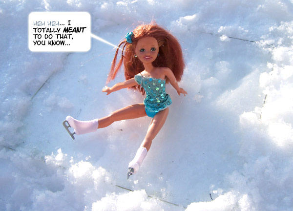 Isobel is SUCH a fibber!