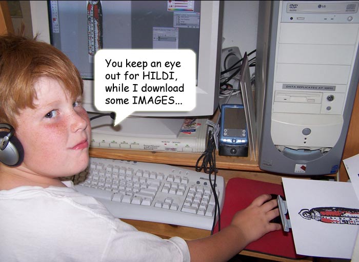 What on EARTH is he UP to?