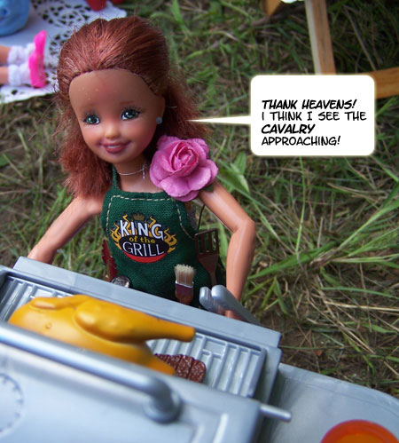 Isobel spots RELIEF!