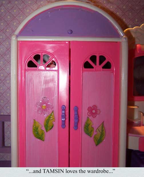 And TAMSIN loves the wardrobe!
