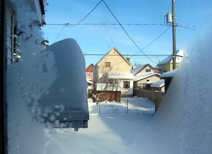 The view from Isobel's window