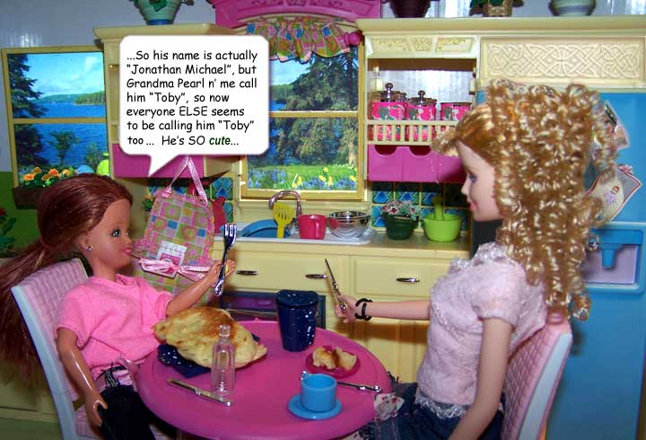Isobel CAN'T stop talking about Toby!