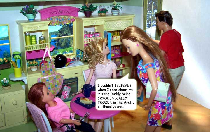 Catriona is MUCH more flabbergasted than she pretends to be...