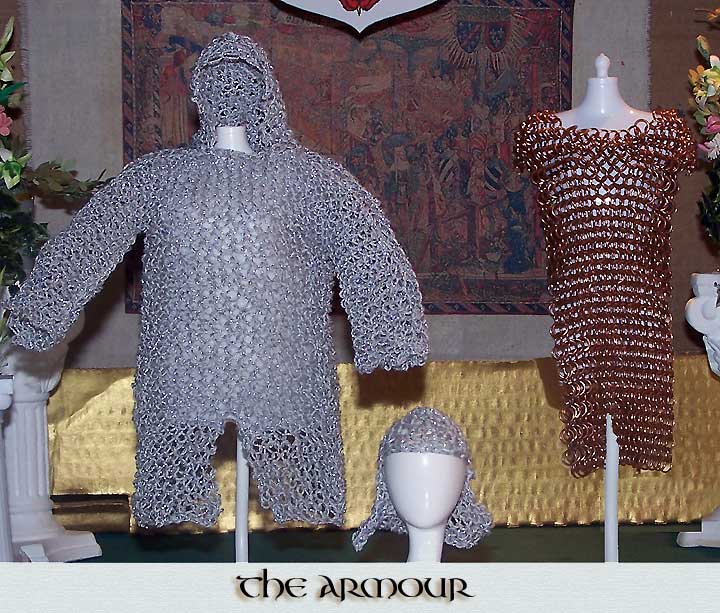 A sample of the Knottwood armour