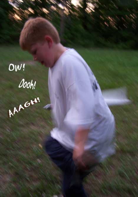 He MISSED!