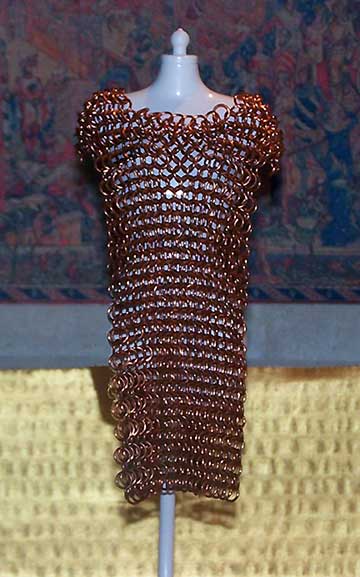 Buddy Jim's forged copper armour