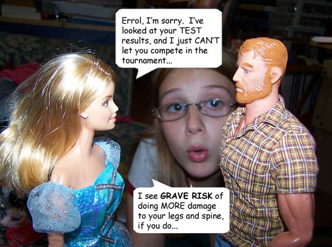 Disappointing news at the Dress Rehearsal