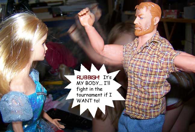 Errol does NOT take it well at ALL!