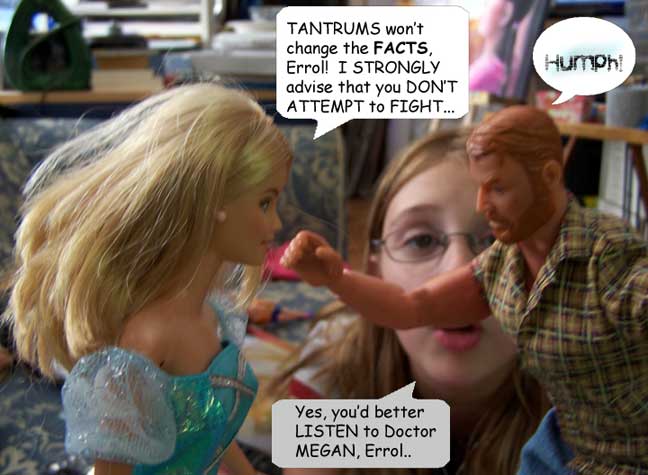 Doctor Megan is ADAMANT!