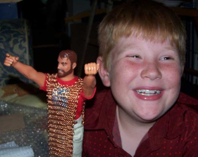 A sample of the Knottwood armour