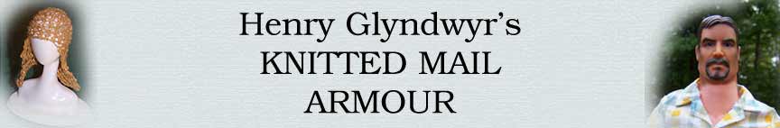 Henry Glyndwyr's Knitted Chain Mail Page