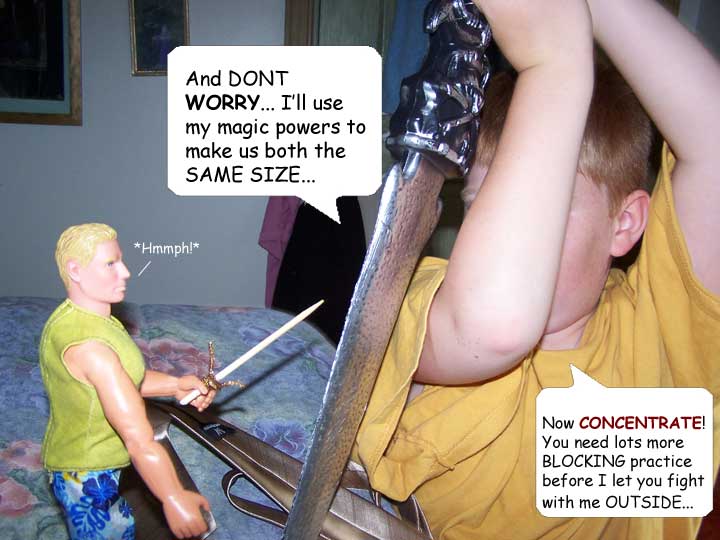 Never mind about practicing BASIC MOVES...