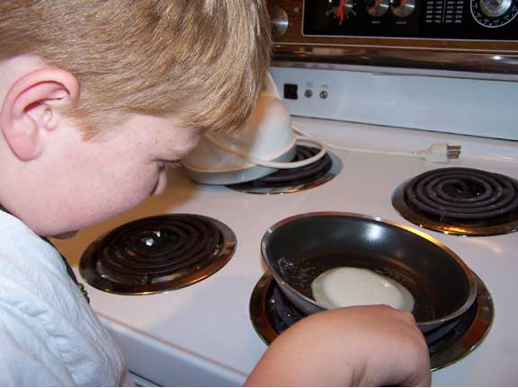 He's COOKING it???