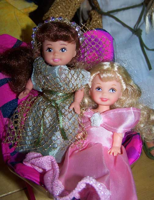 Holly and Belinda LOVED their dresses!
