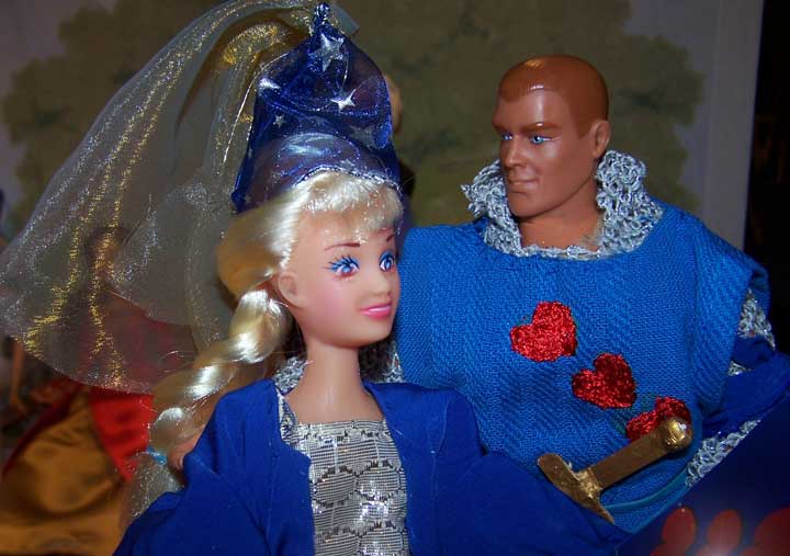 Girlfriend Fleur did not seem to care!