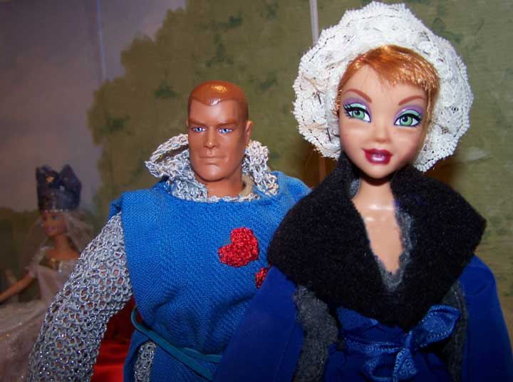 Mysterious visitor Lady Maxime accepted Per as her Champion...