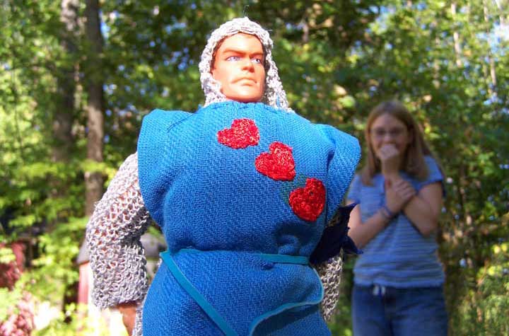 REALLY, Katherine, don't LAUGH at the poor guy...