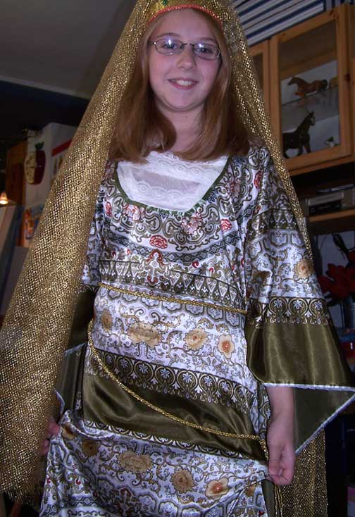Katherine is ready for the tournament!