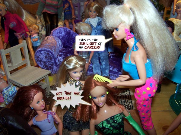 For once Varna has MORE tangles than *ISOBEL!*)