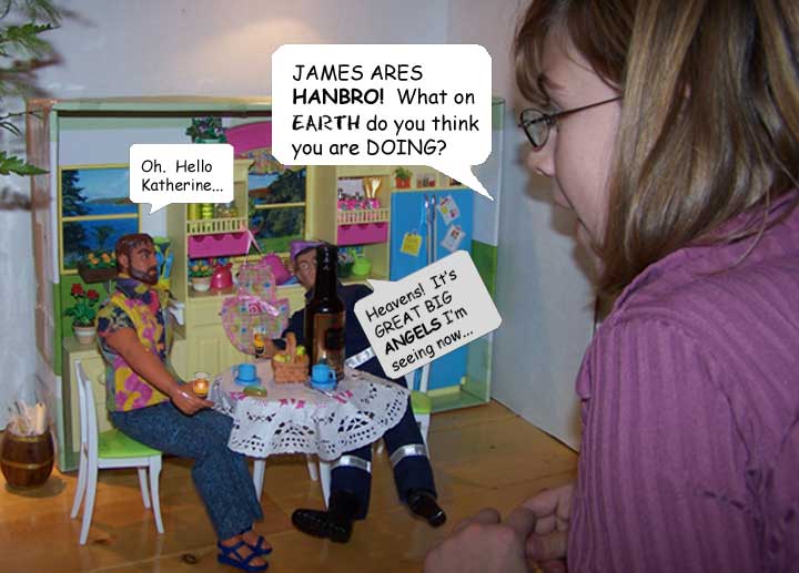 Katherine is NOT impressed!