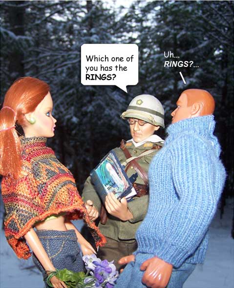 ...The rings, please...