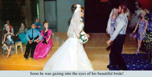 The long walk down the aisle is over...