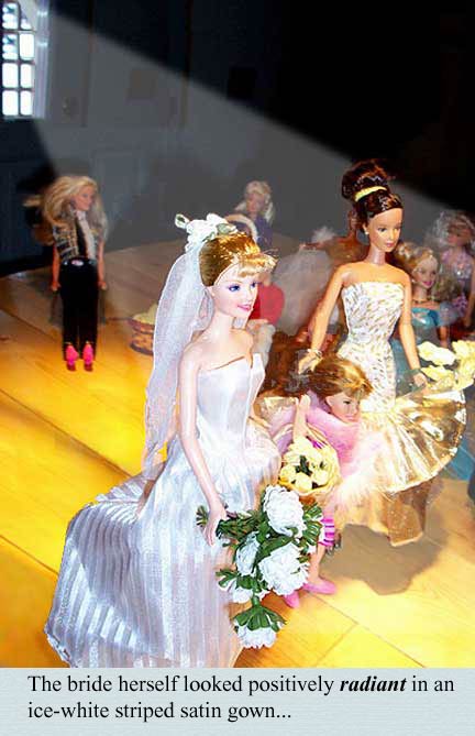 The bride herself looked simply stunning!