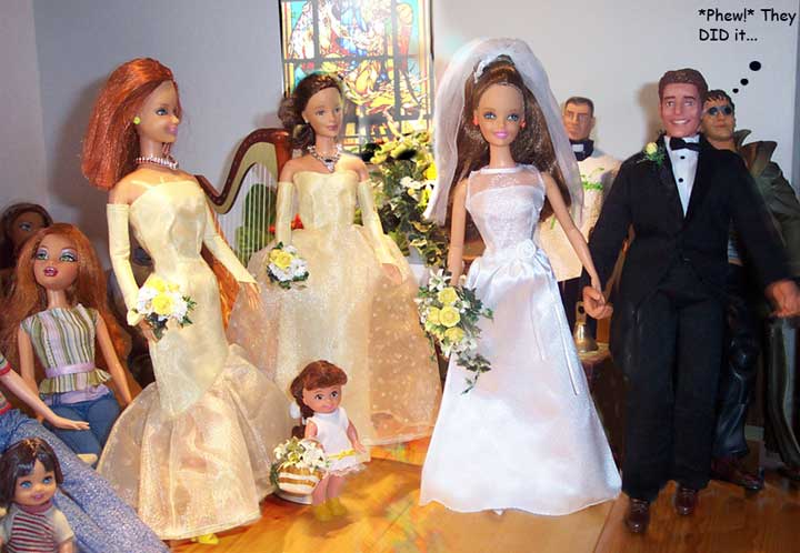 The best man is relieved!