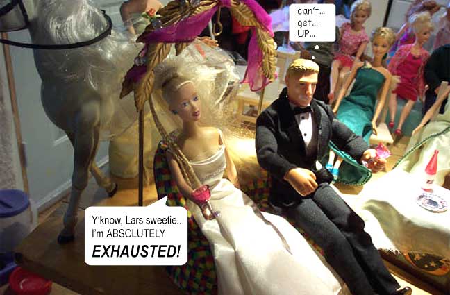 Lars, I'm ABsolutely exHAUSTED!...