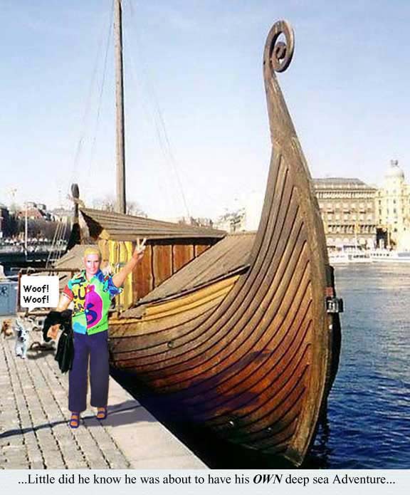 Little did he know...