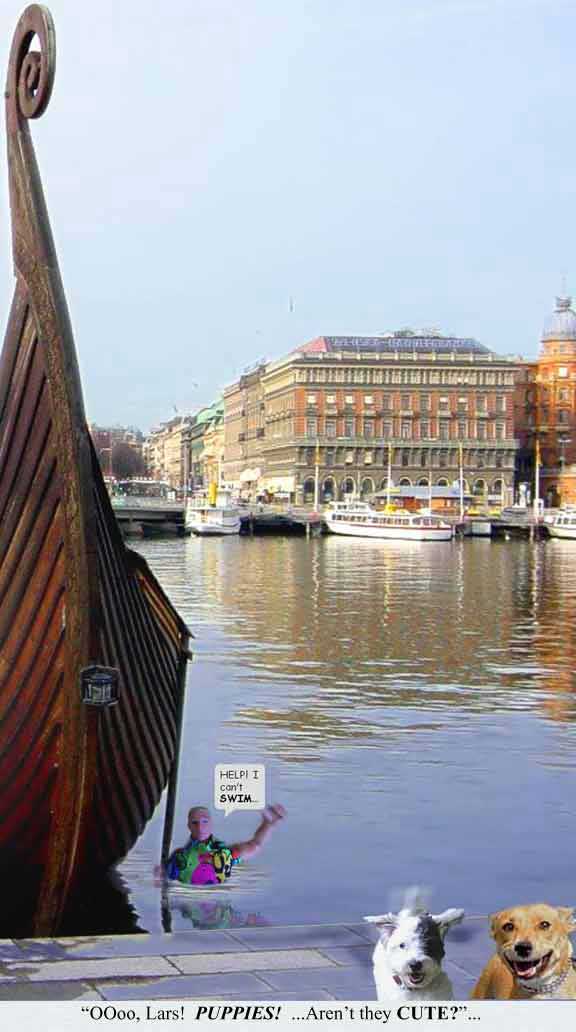 Look, Lars!  Puppies!