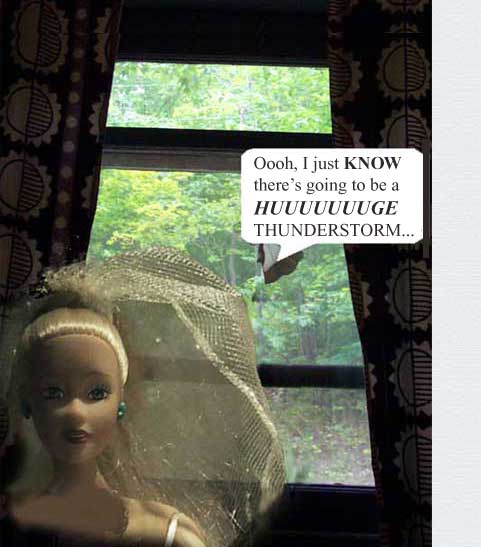 Nadine is worried...