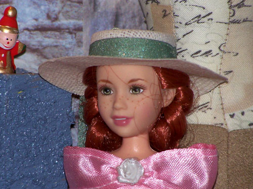 Oh my!  Never SEEN her so clean!