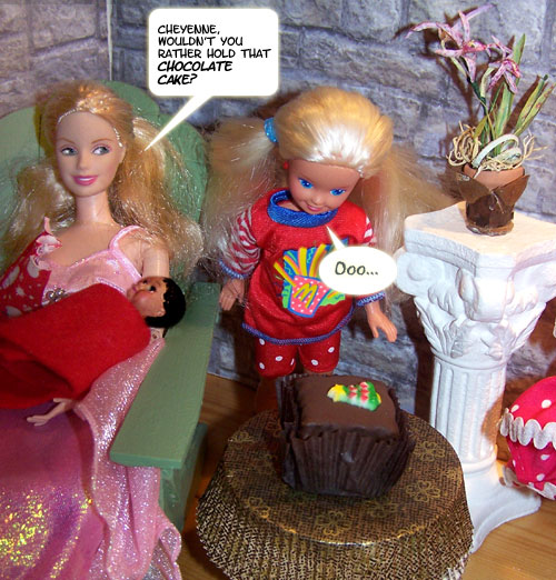 (I think she WOULD!)