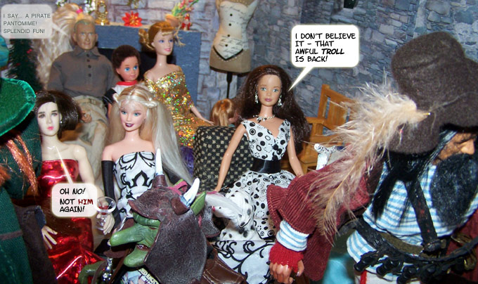 (I think she WOULD!)