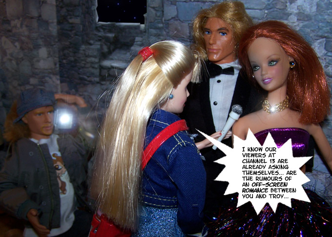 (I don't think she's EVER been so earnest!)