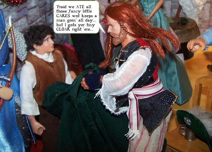 SHOCKING behaviour, to rob a Hobbit!