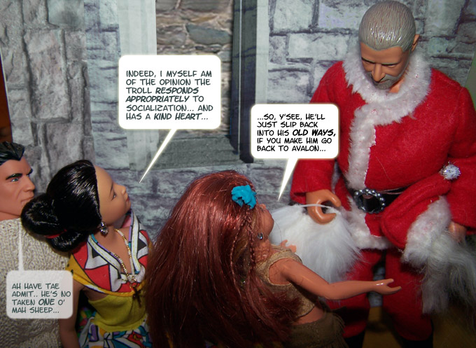 (I don't think she's EVER been so earnest!)