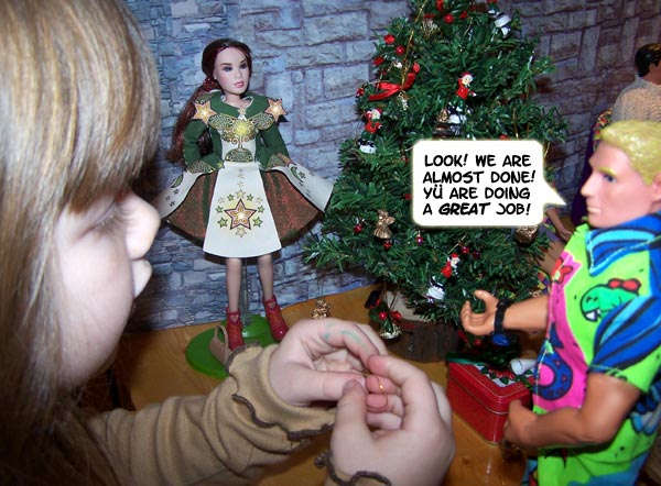 Emily is VERY good at it!